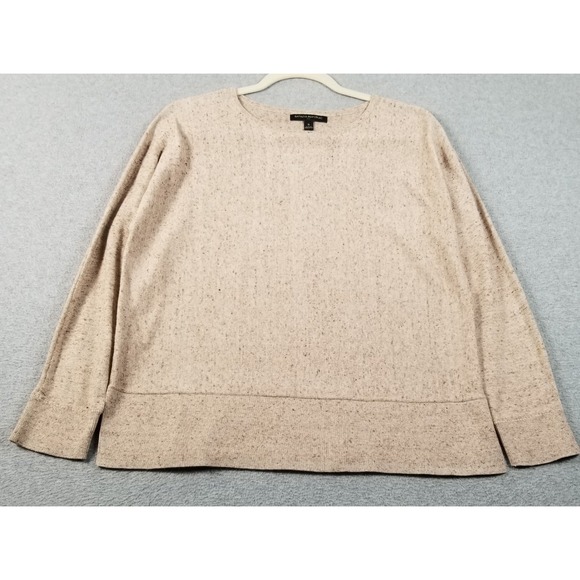 Banana Republic Sweaters - Banana Republic Sweater Women's S‎ Small Beige Speckled Knit Crewneck Pullover